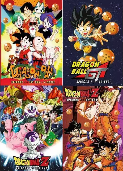 DVD Dragonball Super Eps 1-131 End + Dragonball Z & Dragonball Super  Movie & OVA