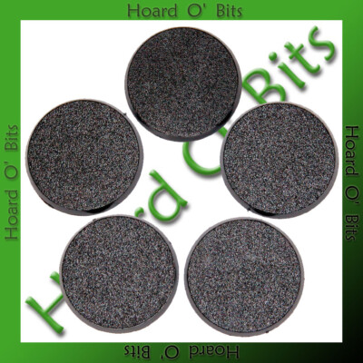 WARHAMMER 40K BIN BITS SPACE MARINE TERMINATOR SQUAD - 5x 40mm ROUND BASES