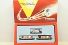 Märklin Mini-Club Special Model Freight Car Set "Varta" 3 Pieces New Original Packaging