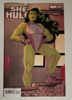SHE-HULK #12 06/2023 NM/NM- ELENA CASAGRANDE WOMEN OF MARVEL VARIANT COMICS 