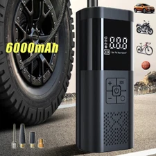 Aluminum Rechargeable Car Air Inflator Tire Electric Pump Cordless Compressor