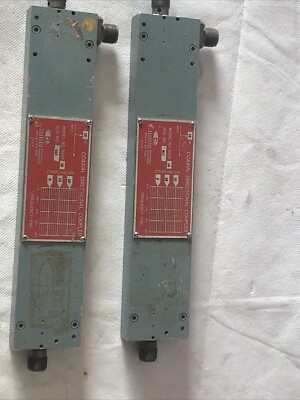 Lot Of 2 Narda 3000-10 Directional Coupler