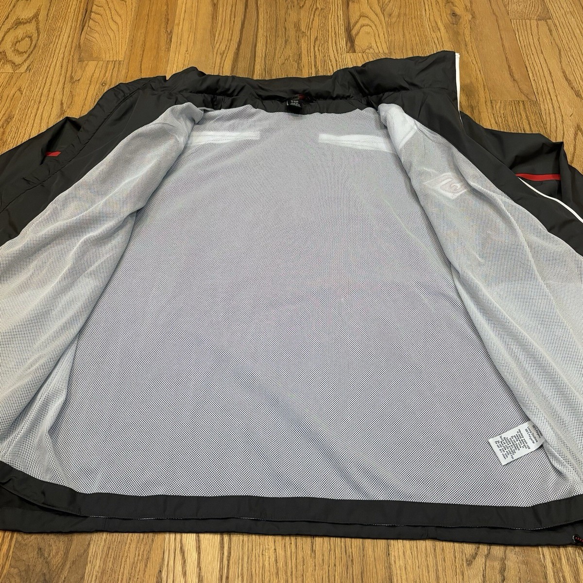 Snap-On Tools Embroidered Full Zip Windbreaker Jacket Size