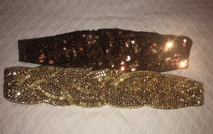 sequin belts for dresses