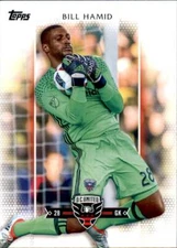 2017 Topps MLS Base #123 Bill Hamid D.C. United
