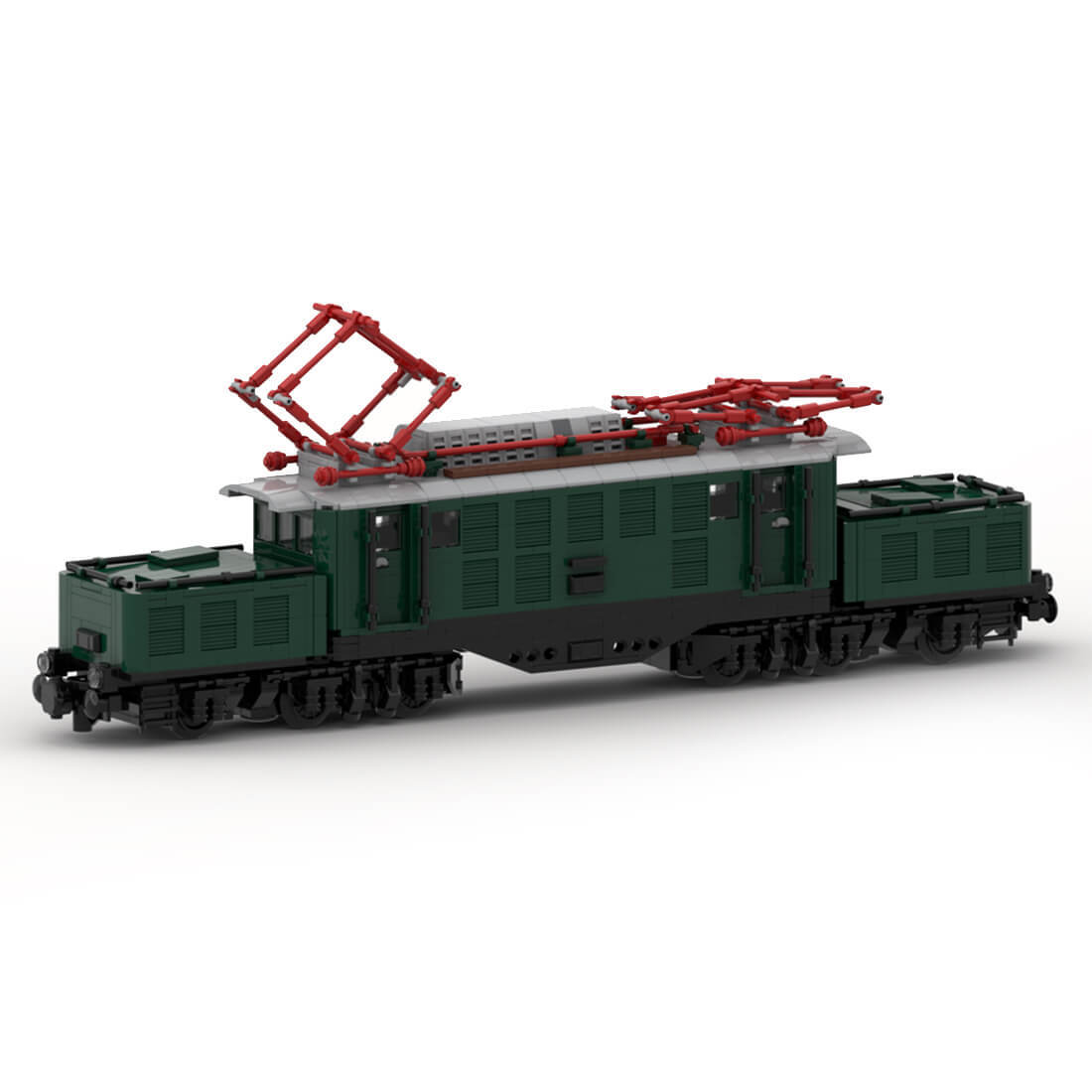 MOC-120839 8W DB-Baureihe 194 E94 Train Model 1285 Parts Building Blocks Toys