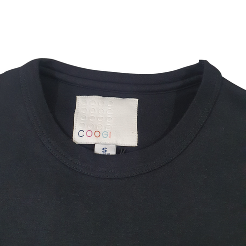 Coogi Size S Vintage Y2K 2005 NWT Black Short Sleeve Printed Applique T Shirt - Picture 4 of 9
