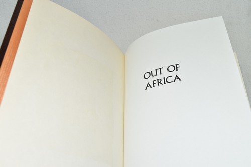 Easton Press 3V SET OUT OF AFRICA, BORN FREE, WEST NIGHT Dinesen Markham LEATHER - Picture 21 of 21
