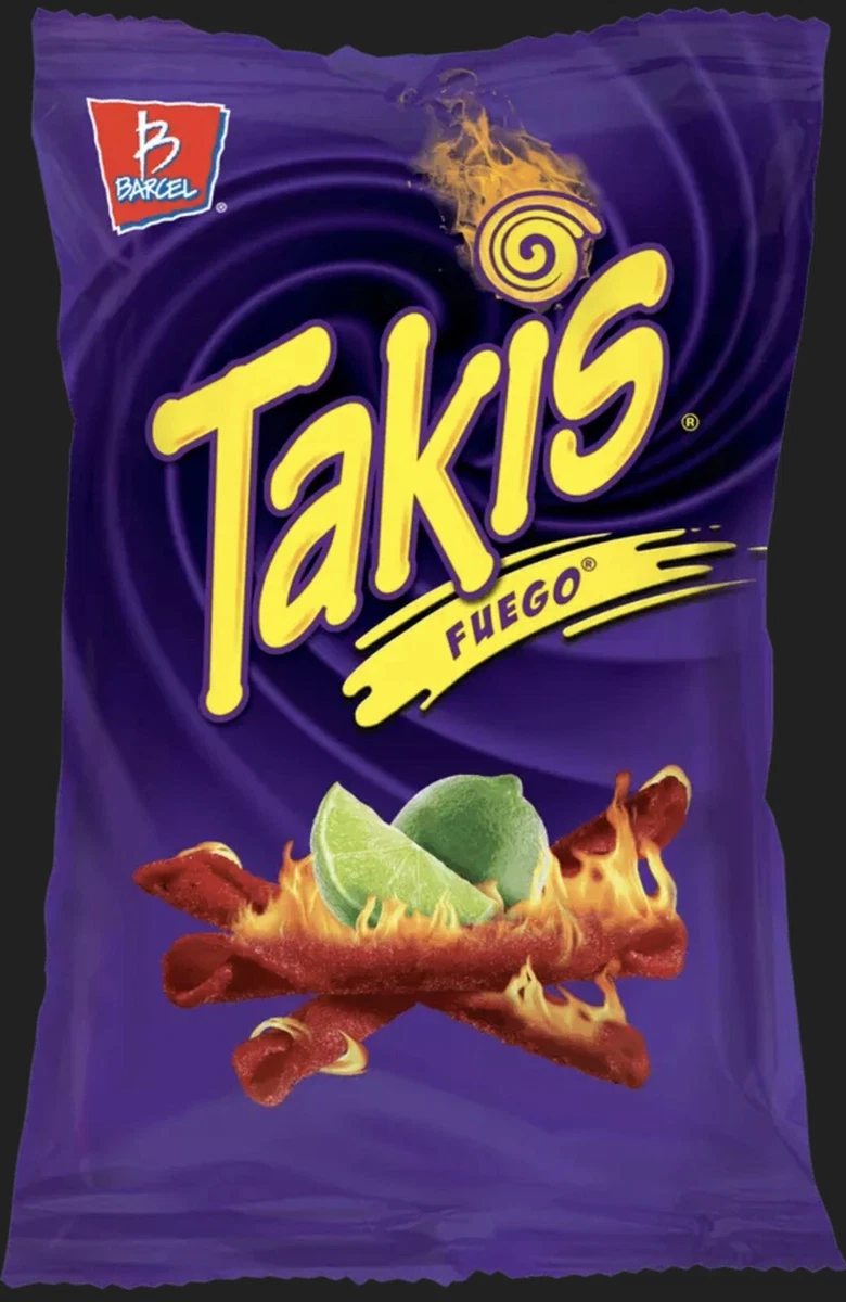 Takis Blue Heat, Chili Lime Flavored Tortilla Chips, 9.9 oz.