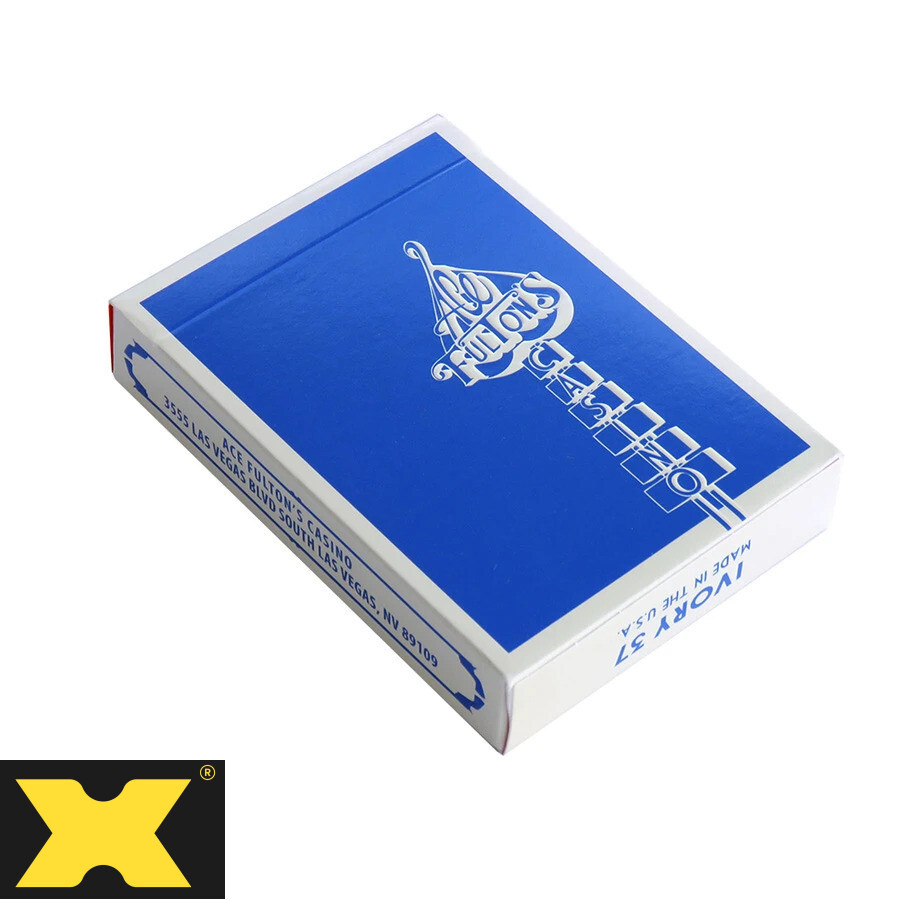 トランプ ACE FULTON'S CASINO Ace Fulton's Casino 2019 (Classic Blue) Playing Cards by