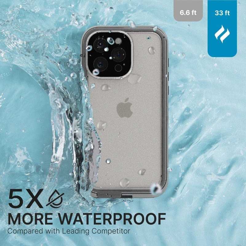 Catalyst iPhone 15 Pro Max 防水ケース グレー Catalyst iPhone 15 Pro Max 防水ケース グレー（トリニティ