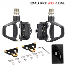 Road Bicycle Nylon Locking SPD Pedals Cycling Bearing Cleats Clipless Pedal Part