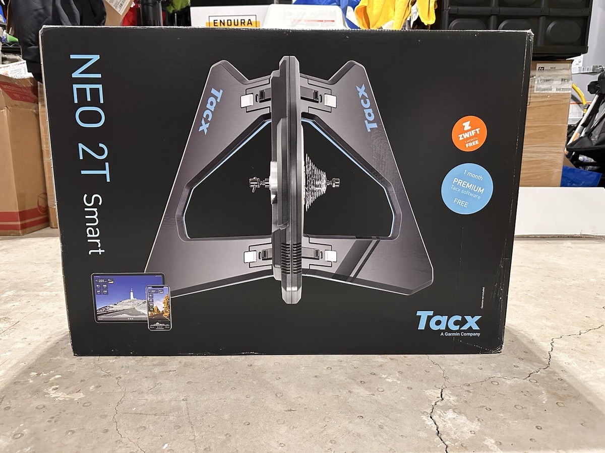 Tacx neo2 スマートトレーナー　ブラック/ブルー タックス Neo2 Smart 圧倒的な静粛性を誇るダイレクトドライブ式