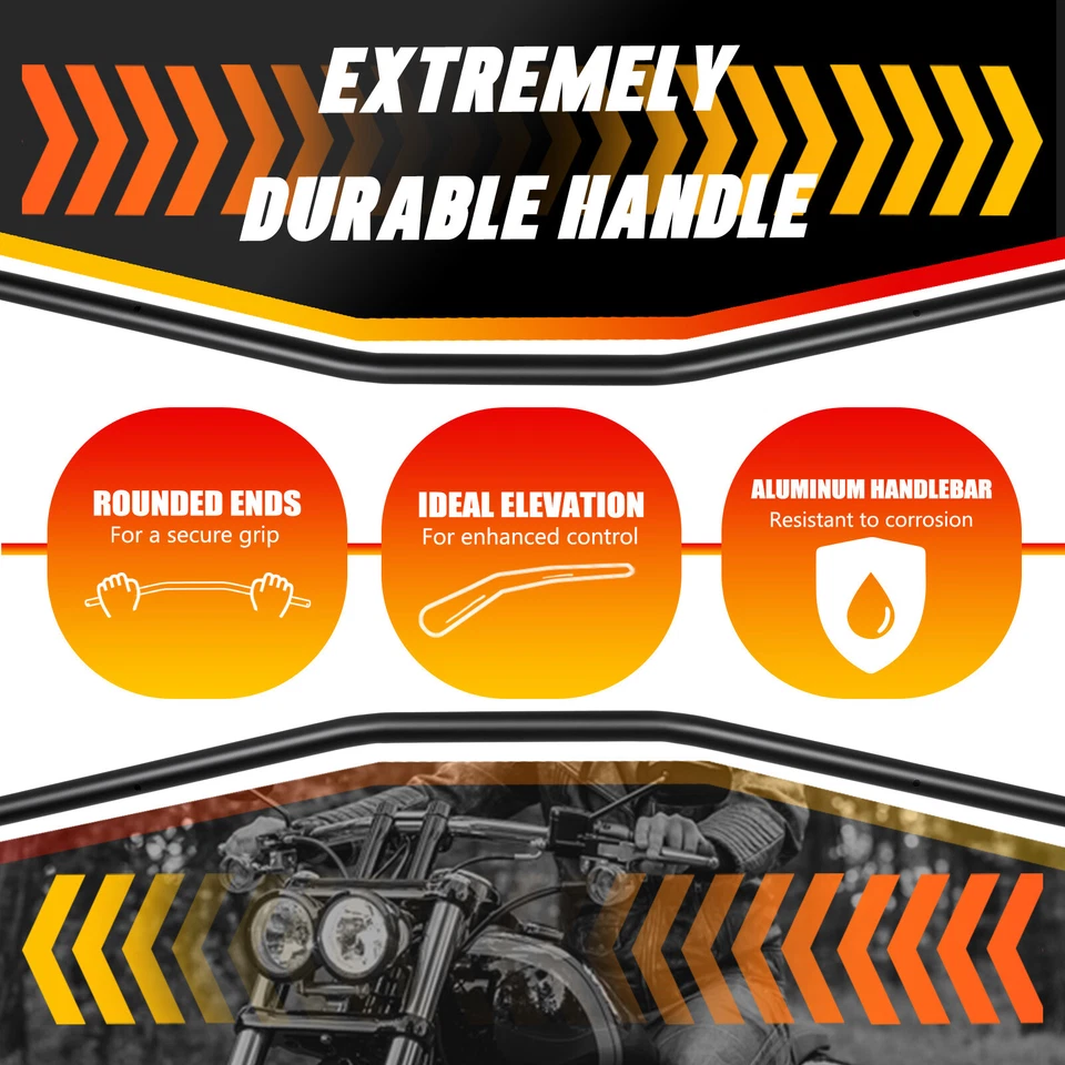 Barras de arrastre de 25 mm para manillar de motocicleta Buell Lightning XB9SX XB12S XB9R XB12R Foto 4 de 4