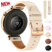 18 / 20mm For Huawei Watch 5 42mm GT 6 5 4 3 41mm 5 Pro 42mm Leather Band Strap