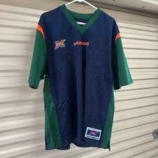 Authentic XFL Apparel Seattle Dragons Football Jersey Size XL