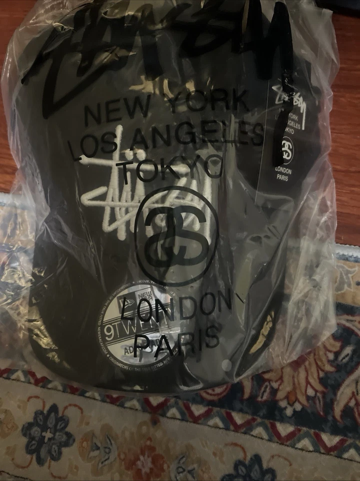 Gorra Stussy Plaid 2 Tonos Baja Pro Azul Marino Ajustable 131980 Foto 4 de 4