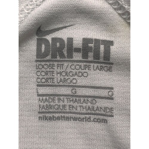 Nike Dri-FIT Canotta Donna Bianca Just Do It Nero Strap Activewear - Foto 2 di 8