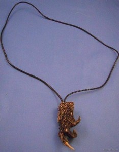 REAL FLORIDA ALLIGATOR GATOR FEET FOOT CLAW NECKLACE toe nails paw authentic