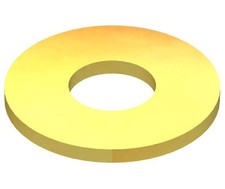 SAE Flat Washers 1 x 2 in L9 Steel ZY3 4 Pieces