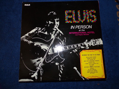 LP   ,  RCA  , Schallplatte ,Elvis Presley , In Person Hotel Las Vegas