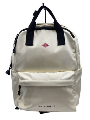 DANTON Backpack, Polyester, White, Plain, XP52-118-01