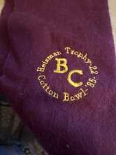 Boston College's Doug Flutie 1985 Heisman Trophy & Cotton Bowl Scarf Rare