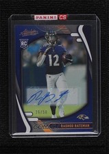 2021 Absolute Rookies Spectrum Blue Signatures 26/50 Rashod Bateman Auto j3z
