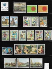 WC1_8450. SAN MARINO. Beautiful collection of 1970-72 sets & stamps. MLH-MVLH