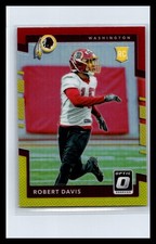 2017 Donruss Optic - Rookies Robert Davis #117 Red and Yellow Prizm (RC)