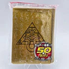 Yu-Gi-Oh Millennium Puzzle Card Sleeves 50x Gold Eye of Anubis Design TCG New