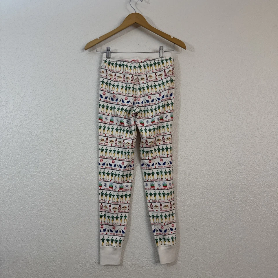 全新无标签 Hanna Andersson Warner Bros™ Elf 成人男女通用长款约翰裤棉质针织 — 第 4/4 张图片