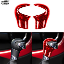 Real Dry Carbon Fiber For Mini Cooper R55 R56 R57 R58 Gear Shift Knob Cover