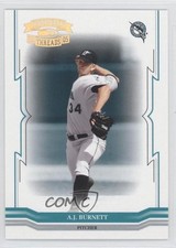 2005 Donruss Throwback Threads Gold Century Proof 94/100 AJ Burnett #197 0a7