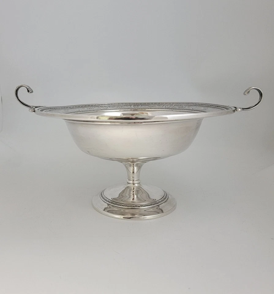 Cuenco central de plata esterlina Wedgwood de International Silver Co. Foto 4 de 4