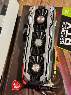 Inno3D iChill GeForce GTX 1080 8GB X4 Edition GDDR5X  Quad Fan RARE