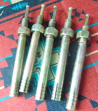 5 New 3 1/2" Simpson Strong Tie Stake Sanko Hammer Strikes Concrete Anchors