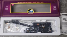 MTH 20-98745 O Gauge Pennsylvania Crane Car #490905 NEW