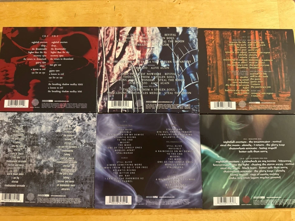 Nightingale - Remastered Cd Lot Dan Swano Edge Of Sanity Opeth - Imagem 2 de 2