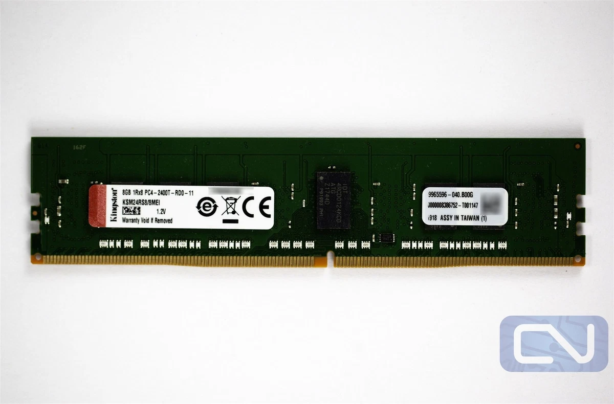 8 GB Capacity per Module DDR4 SDRAM Network Server Memory (RAM