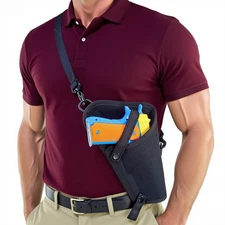 US Tactical Cross Body Holster Chest Shouler Beretta 92, Colt 1911 & Similar Gun