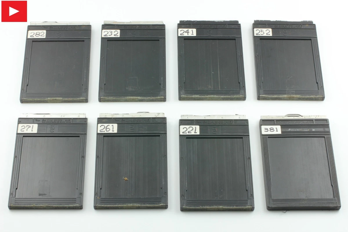 CHASSIS 4x5 ANSCO CHAMBRE 4x5 CUT FILM HOLDER VIEW CAMERA 4x5 FIDELITY