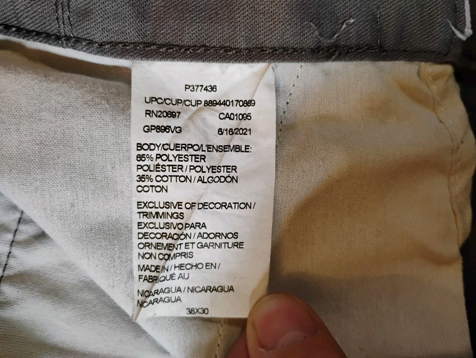 Lot of Men's Work / Dress Pants  - Dickies, Haggar 38" x 30" and 40" x 30" - Image 4 of 4