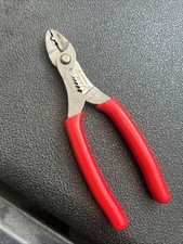 Snap-on Tools NEW Red Soft Grip 7" Wire Stripper Cutter Crimper PWCS7ACF 🇺🇸