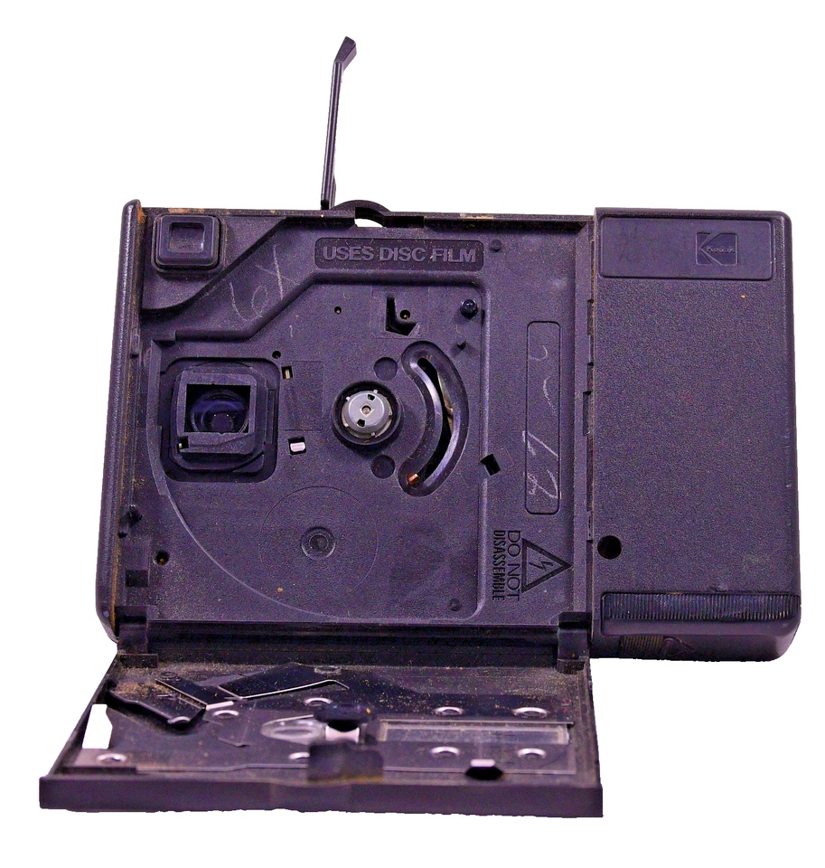 Kodak Disc 3000 Film Camera Black Vintage Un-Tested - Image 4 of 4