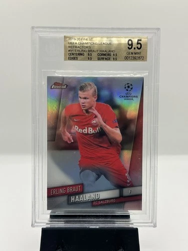 2019 Topps Finest Erling Haaland Refractor