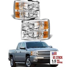 Headlight Assembly Fits for 2007-2013 Chevy Silverado 1500/07-14 Silverado