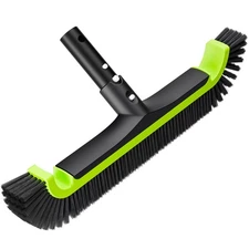Upgrade Pool Brush Head for Cleaning Walls,Heavy Duty Inground/Above Ground S...