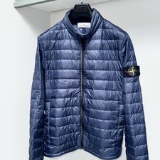 Stone Island Puffer Jacket Coat Medium Blue M...