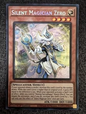 Yugioh Silent Magician Zero MP25-EN060 Prismatic Secret Rare 1st Edition NM